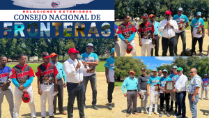 Consejo Nacional de Fronteras hace entrega de útiles deportivos